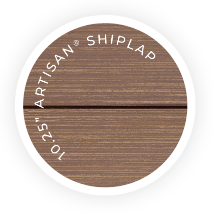 fisher coating artisan woodgrain profile shiplap