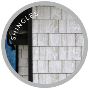TrueGrain Series™ Two-tone James Hardie Wood Look Siding Shingles