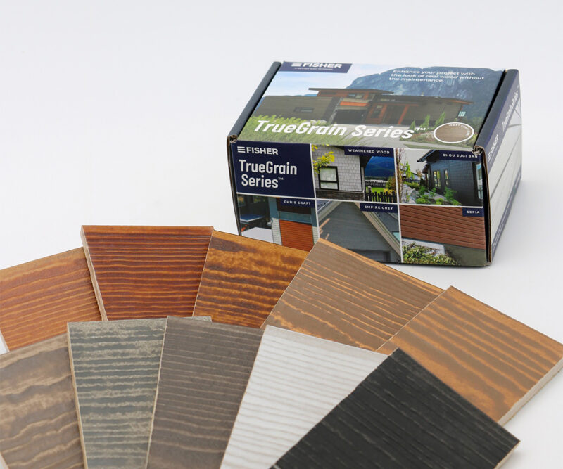 TrueGrain Series™ James Hardie Wood Look Siding Sample Box