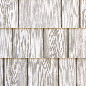 TrueGrain Series™ | Weathered Wood Hardie Shingles