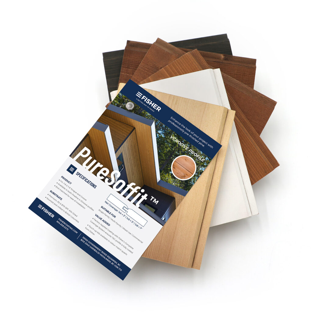 Puresoffit™ V-Groove Soffit Sample Book