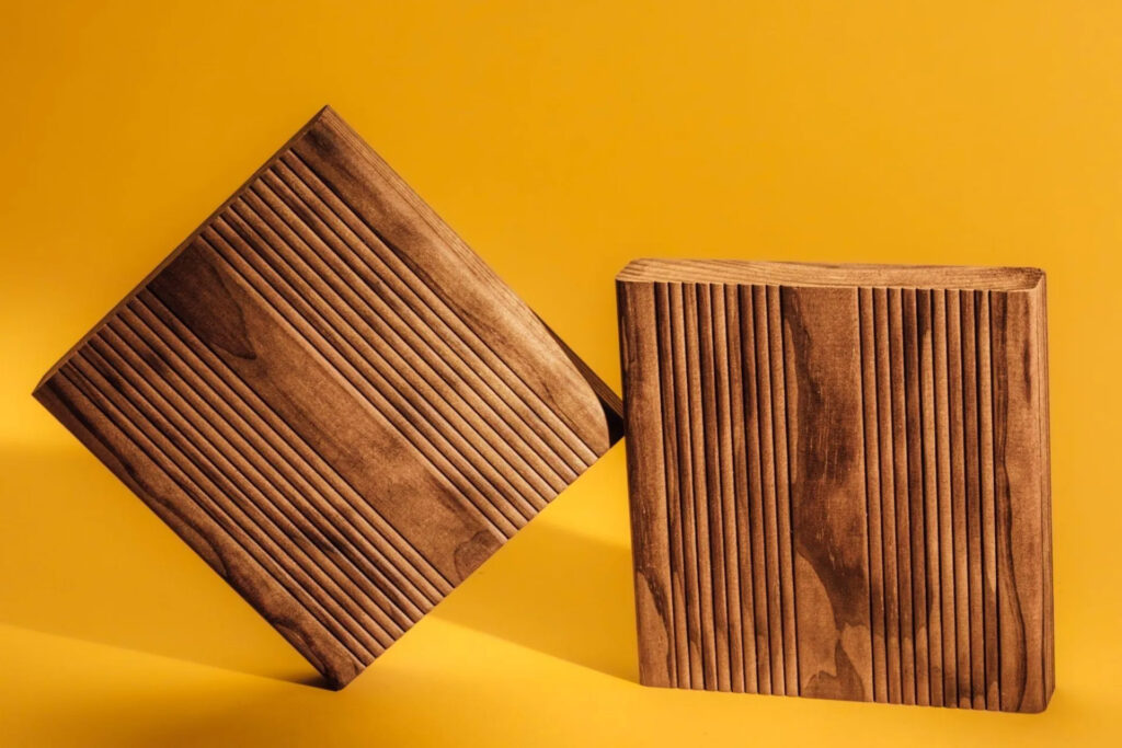 Thermally Modified Decking Abodo Vulcan Decking Reeded Face DK16V 142x27