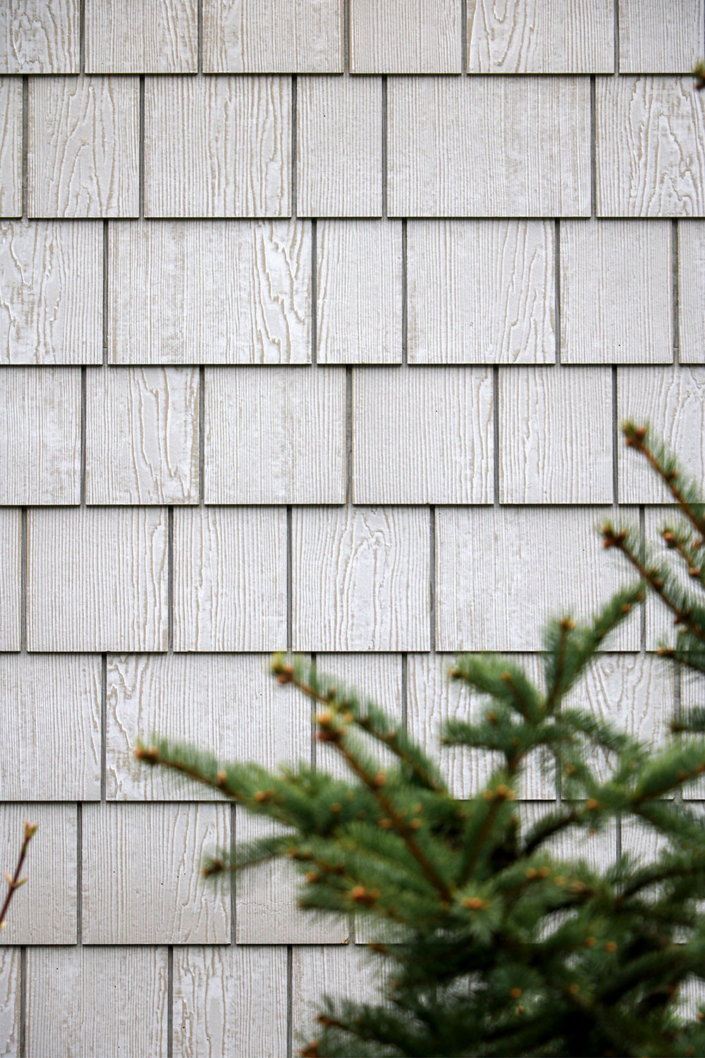 TrueGrain Series™ | Weathered Wood Hardie Shingles