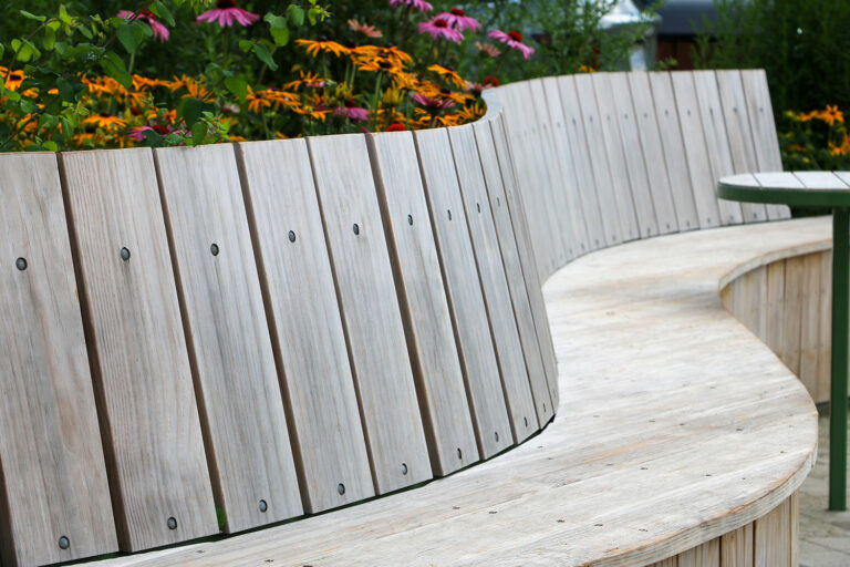 Imbue™ Thermally Modified Wood Decking For Public Spaces