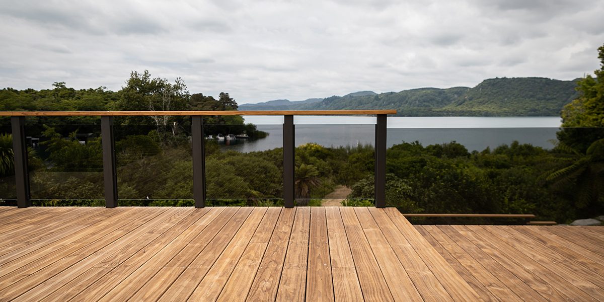 Thermally Modified Decking Abodo Vulcan Decking Reeded Face DK16V 142x27