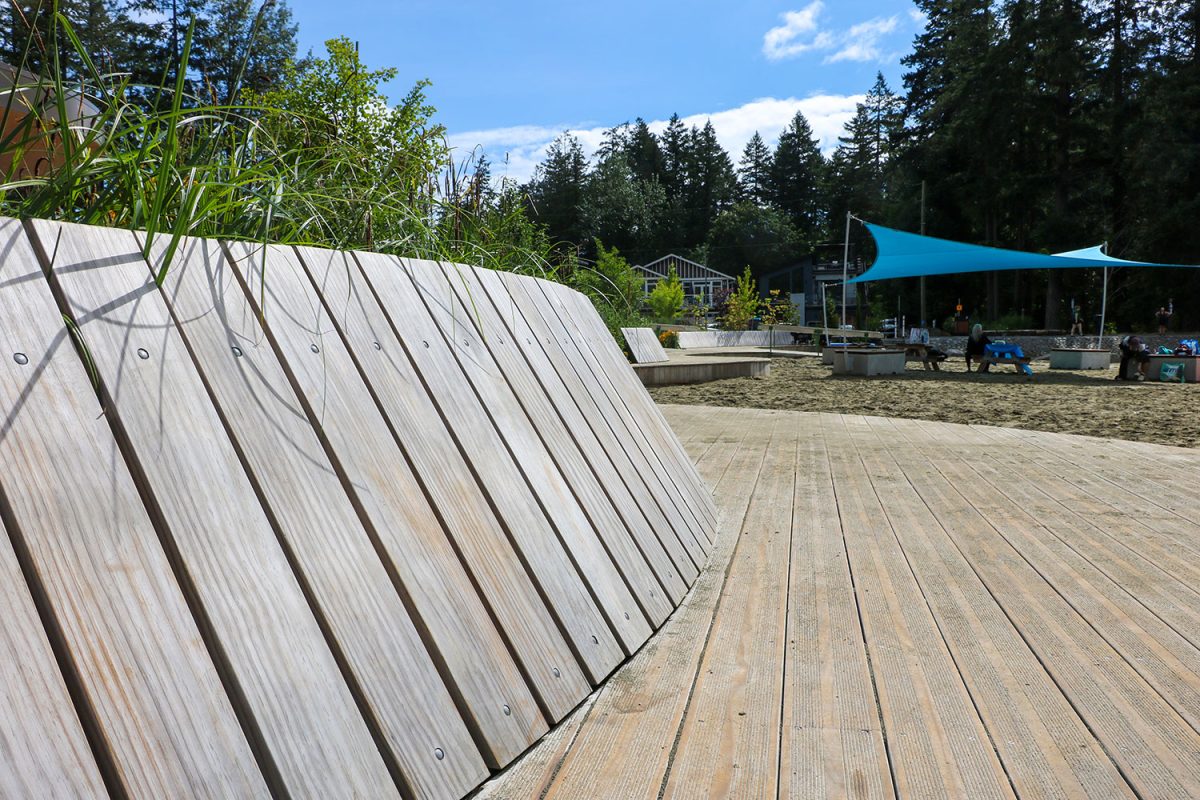 Imbue™ Thermally Modified Wood Decking For Public Spaces