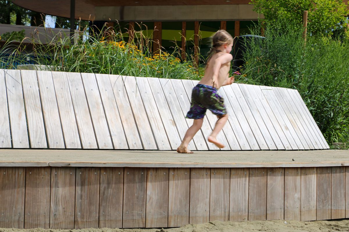 Imbue™ Thermally Modified Wood Decking For Public Spaces