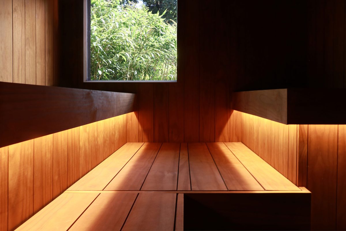 Imbue Thermally Modified Wood for Saunas