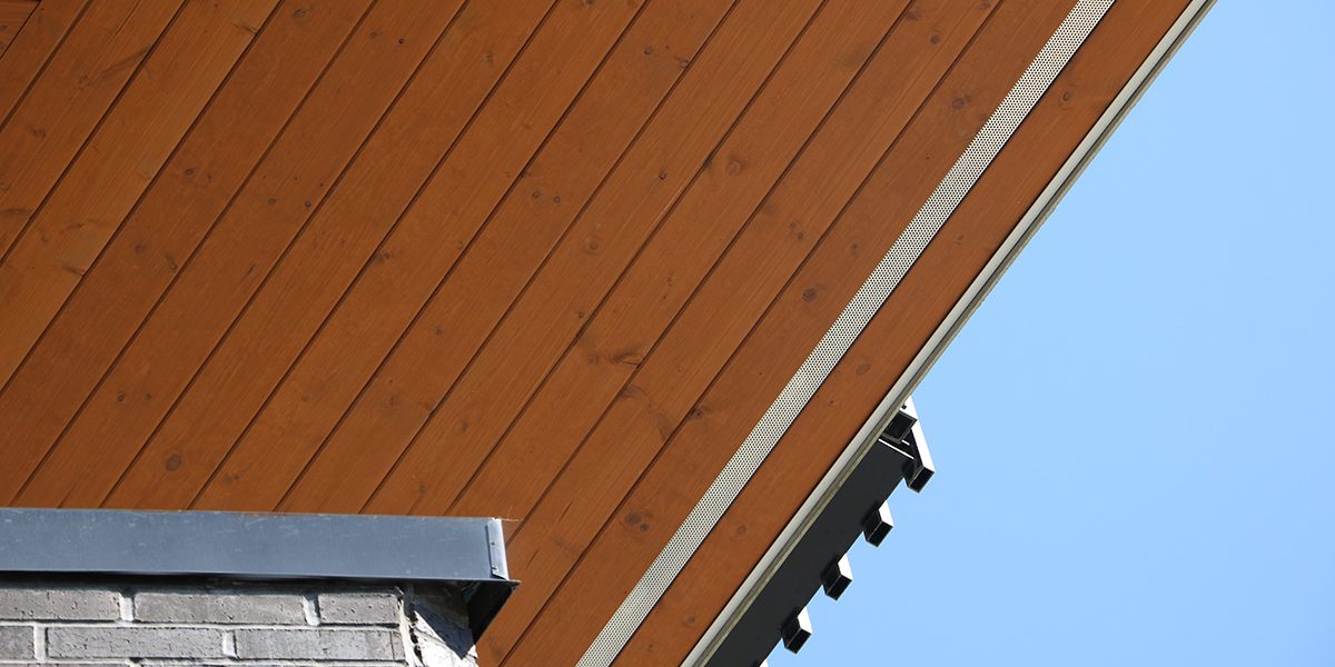 Puresoffit™ V-Groove Soffit Venetian Gold