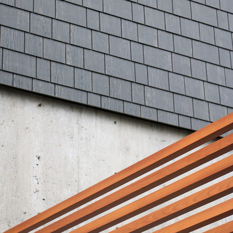 TrueGrain Series™ | Empire Grey Hardie Shingles