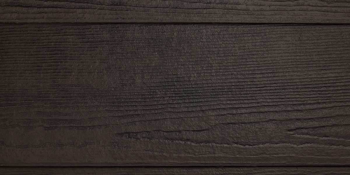TrueGrain Series™ Black James Hardie Siding Night Rider