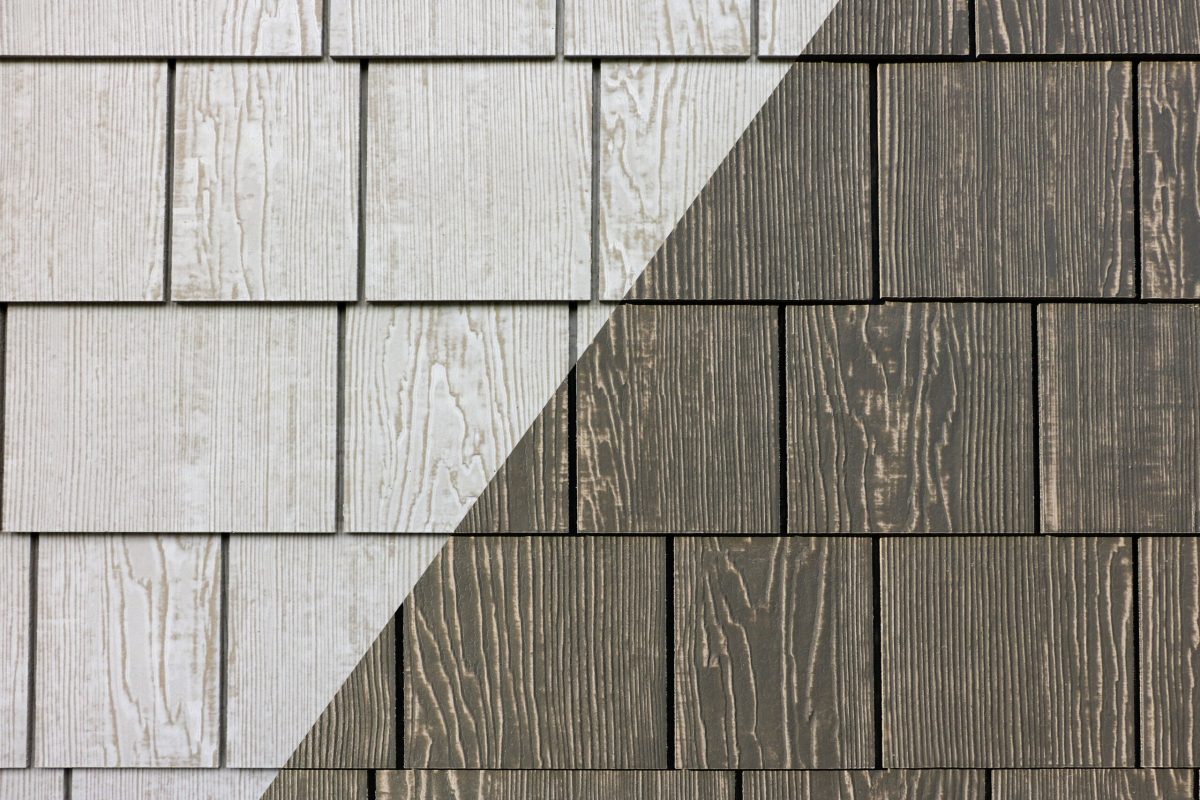 TrueGrain Series™ | Empire Grey Hardie Shingles