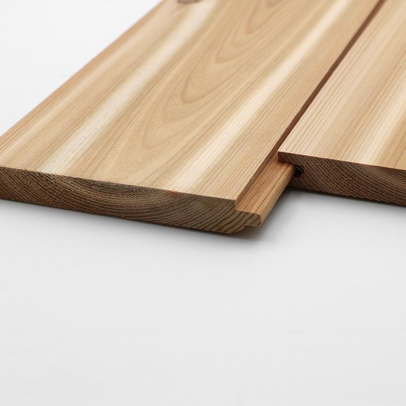 fisher wood products WRC MG Clear T&G KD profile fineline sanded x